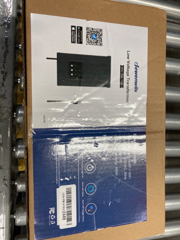View 3 of DEWENWILS Smart Low Voltage Landscape Transformer 300W, 3 Independent Outputs, 120V AC to 12V/14V AC, Landscape Lighting Transformer with Schedule & Timer, Work with Alexa & Google Assistant