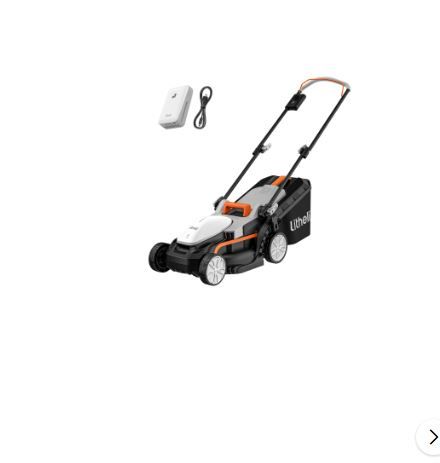 Photo 1 of ***see notes *** Litheli Cordless Lawn Mower, U20 Series 20V Electric Lawn Mowers, 13 Inch, Adjustment Heights, Light Weight, With 4.0Ah Portable Battery, for Garden/Yard/Farm