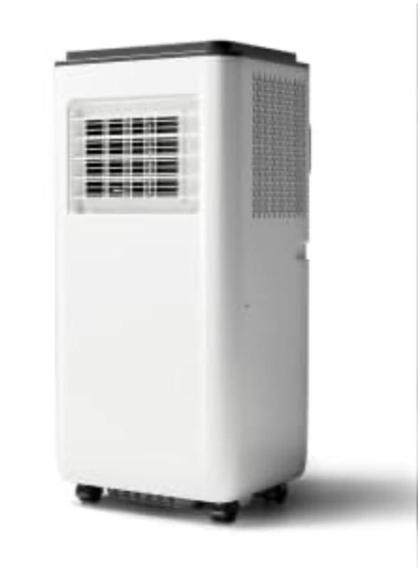 Photo 1 of 8000 BTU Portable Air Conditioner, 3-In-1 Cool, Fan, Dehumidify Modes, Cools up to 350 sq.ft, Quiet AC Unit with LED Display, with Remote Control, 24 Hour Timer for Room, Dorm, Office