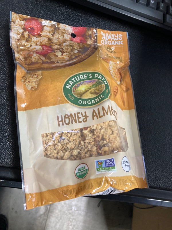 Photo 1 of Nature's Path Organic Gluten Free Honey Almond Granola exp/nov/ 10     7  pack 
