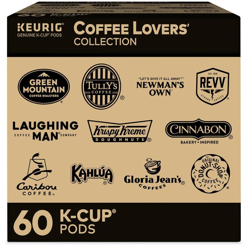 Photo 1 of Keurig Coffee Lovers' Collection Variety Pack, Single-Serve Coffee K-Cup Pods Sampler, 60 Count
