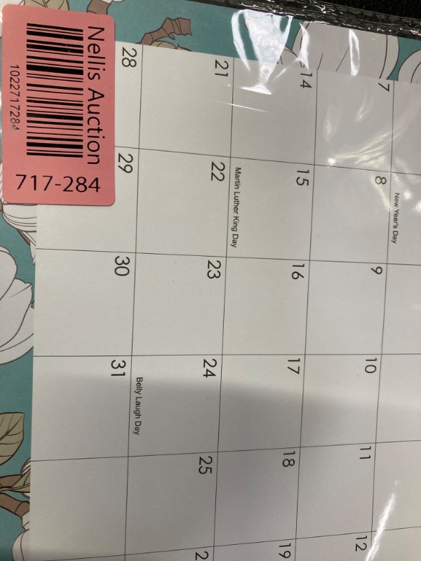 Photo 2 of 2 packs- Magnetic Calendar For Fridge 2024, Magnetic Calendar Runs From Jan 2024 Until June 2025, 18 Months Magnetic Fridge Calendar For Office