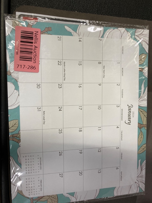 Photo 2 of 2 pack-Magnetic Calendar For Fridge 2024, Magnetic Calendar Runs From Jan 2024 Until June 2025, 18 Months Magnetic Fridge Calendar For Office