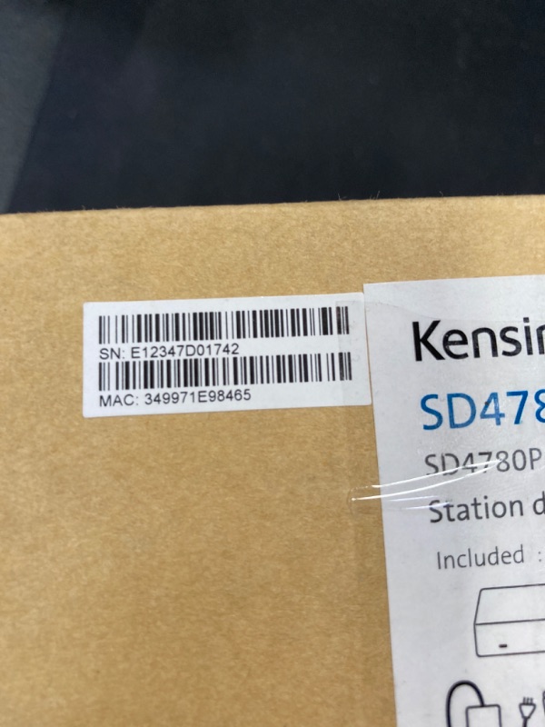 Photo 2 of Kensington SD4780P Displaylink USB-C Docking Station for Windows, MacBooks ane Surface – Dual 4K Video, 100W PD (K33620NA)