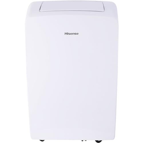 Photo 1 of Hisense AHP0822CW1W 8,000 Smart Portable Air Conditioner with Wi-fi Controls, Dehumidifier and Remote, AC for Apartment, Bedroom, Medium Rooms up to 3
