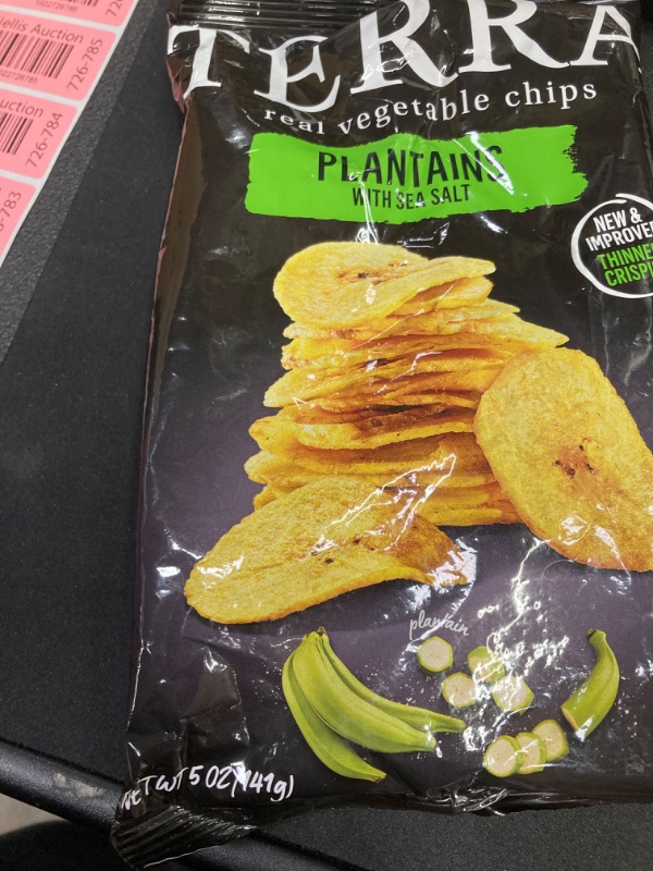 Photo 1 of **** see note****Terra Plantains With Sea Salt Vegetable Chips -  10 unit  exp 08/01/2024