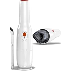 Photo 1 of **it's dirty**absob Car Cordless Handheld Vacuum Cleaner - Dust Buster Mini Car Vacuum, Rechargeable, Portable, USB Charging - Powerful Suction Small Vacuum with 2 Reusable Filter Ultra-Lightweight (Pearl White)