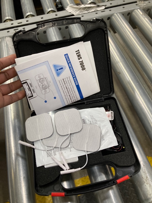 Photo 1 of TENS 7000 Digital TENS Unit with Accessories - TENS Unit Muscle Stimulator for Back Pain Relief, Shoulder Pain Relief, Neck Pain, Sciatica Pain Relief, Nerve Pain Relief