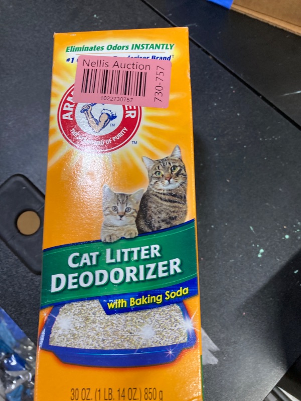 Photo 2 of (***2-Pack***) ARM & Hammer Cat Litter Deodorizer 30 oz 1.88 Pound (Pack of 1)