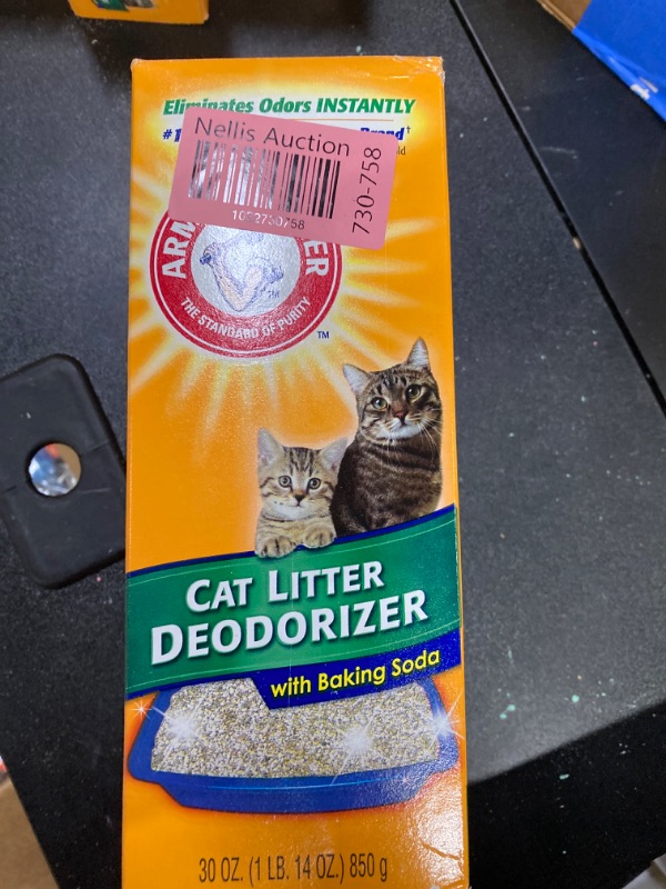 Photo 2 of (***2-Pack***) ARM & Hammer Cat Litter Deodorizer 30 oz 1.88 Pound (Pack of 1)