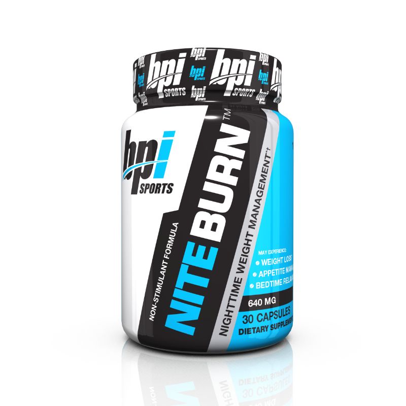 Photo 1 of BPI Sports Nite Burn Fat Burner Unflavored 30 Servings 06/2027