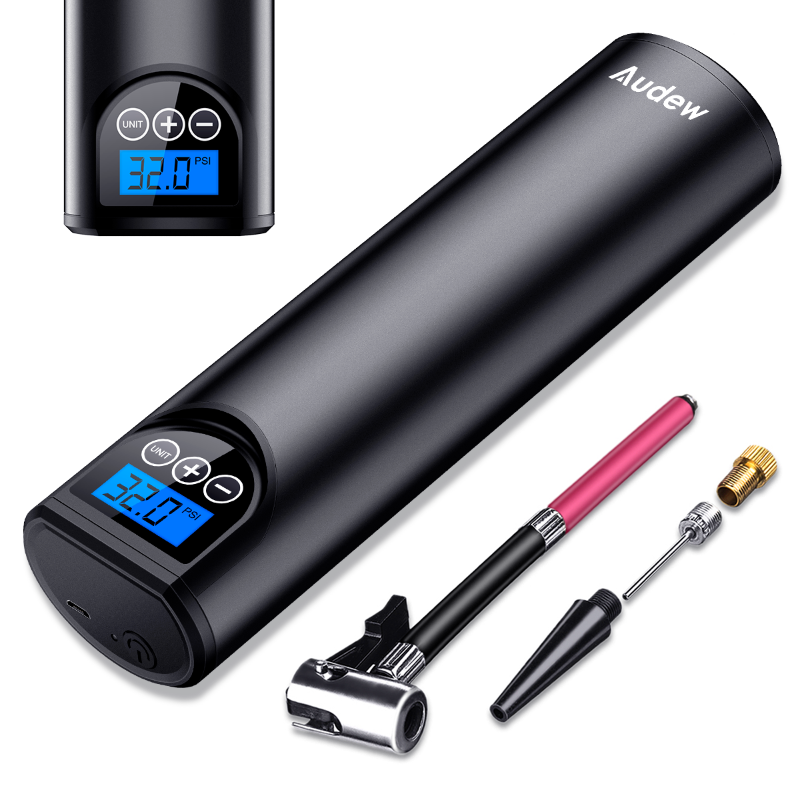 Photo 1 of ****THE ITEM IS SIMILAR TO THE IMAGE*****Gift Of G AUDEW 12V 2000MAH Car Tire Air Pump Hand-held Portable Wireless LCD Display USB Charging Compressor compatible Bicycle Tires Balls Swimming Rings Toys
