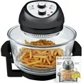 Photo 1 of ****PARTS ONLY****Big Boss Air Fryer Toaster Oven Combo 16Qt Kitchen Countertop Convection Rotisserie 1300W Large Glass Bowl Black by Granitestone
