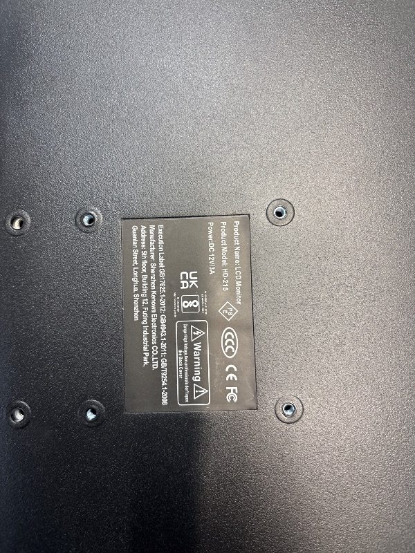 Photo 1 of Pisichen Touchscreen Monitor 21.5 Inch Full HD 1920x1080P 10-Point Multi Touch Screen PC Monitor with HDMI VGA USB Port, Built-in Speakers