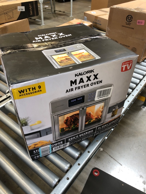 Photo 2 of MAXX 26 qt. Stainless Steel Air Fryer Oven 