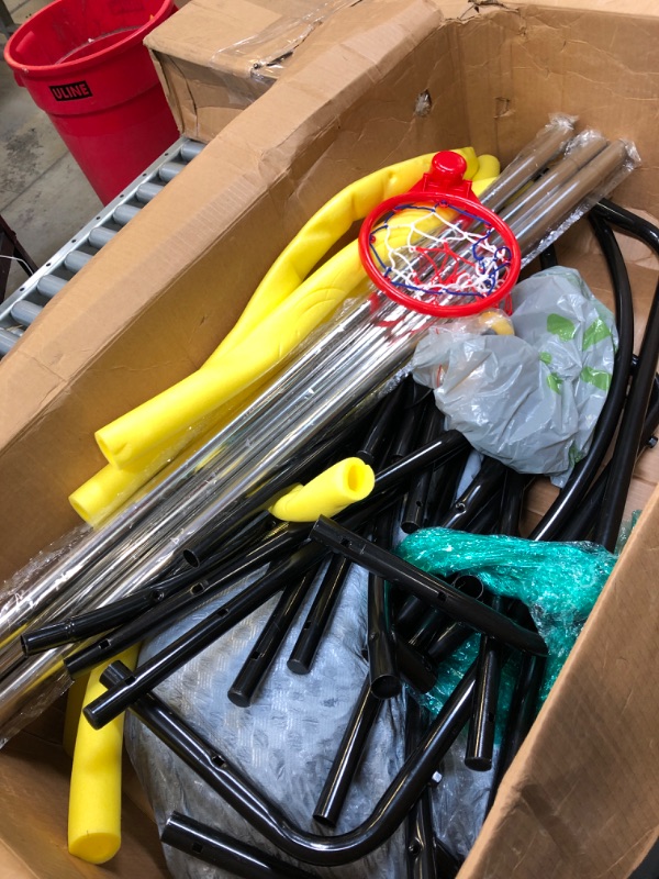 Photo 1 of VGMiu 60" Trampoline for Kids, 5 FT Indoor & Outdoor Small Toddler Trampoline with Basketball Hoop, Safety Enclosure, Baby Trampoline Toys, Birthday Gifts for Kids, Gifts for Boy and Girl, Age 1-8 5FT Yellow-BD