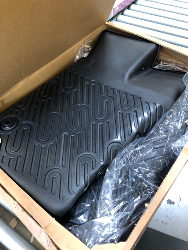 Photo 3 of AIPOIL® Floor Mats & Cargo Liner Fit for 2023 2024 Lexus RX?RX350?RX350h?RX500h (NOT for RX450h+ PHEV)?All Weather Protection TPE Anti-Slip Car Floor Liners?Full Set Custom Car Mats Accessories, Black RX 2023-2024 Mats Set