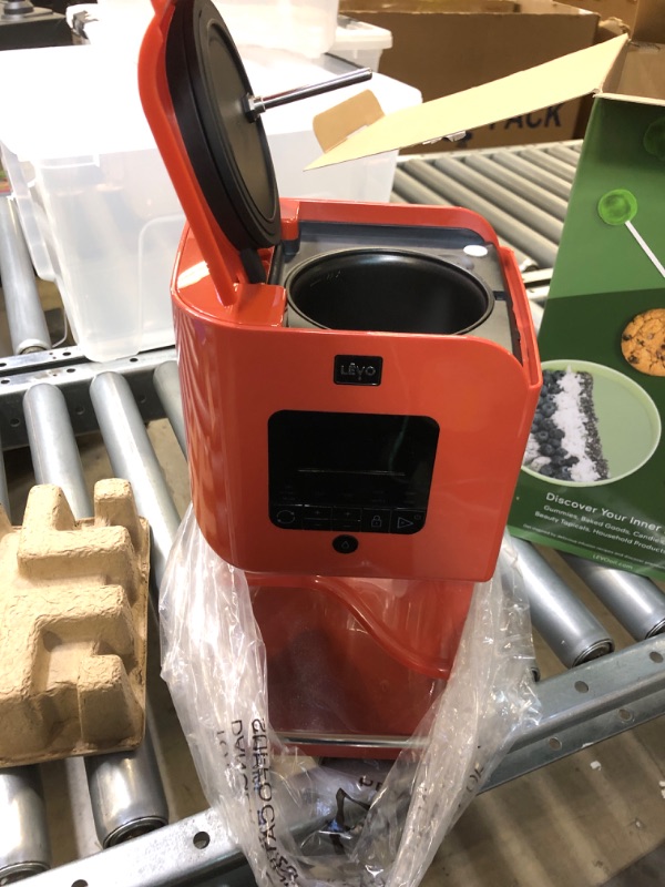 Photo 2 of L?VO II - Herbal Oil and Butter Infusion Machine - Botanical Decarboxylator, Herb Dryer & Oil Infuser - Mess-Free & Easy to Use - Make Infused red