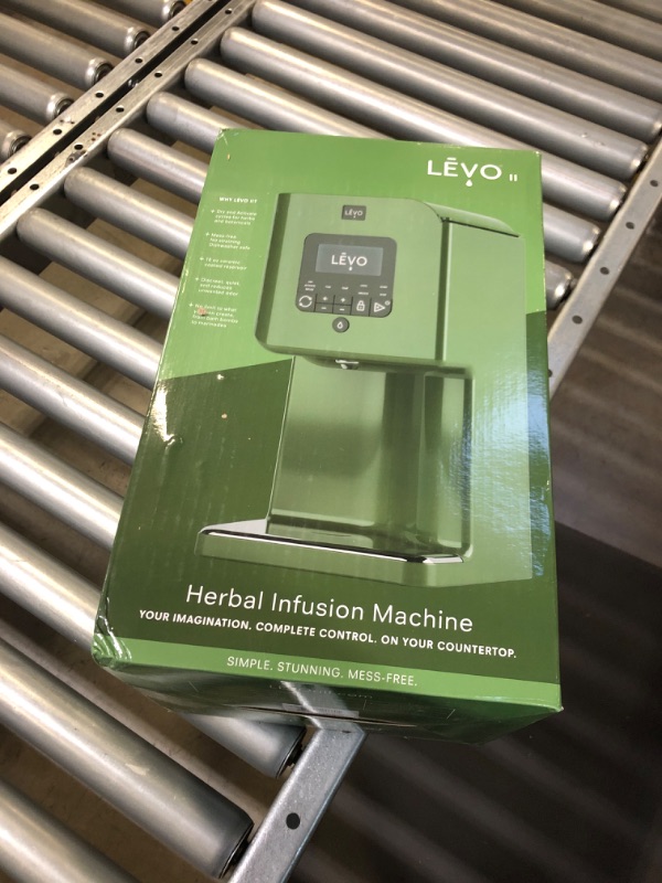 Photo 4 of L?VO II - Herbal Oil and Butter Infusion Machine - Botanical Decarboxylator, Herb Dryer & Oil Infuser - Mess-Free & Easy to Use - Make Infused red