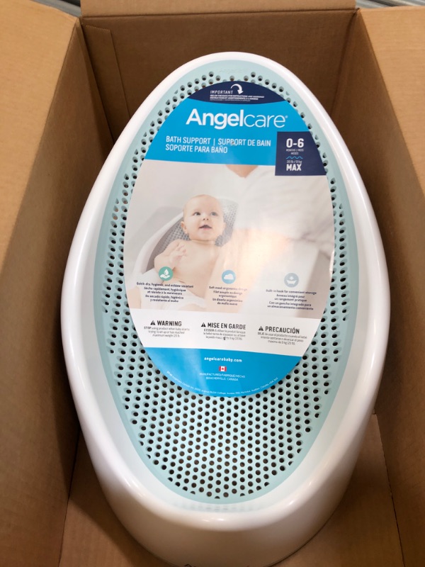 Photo 2 of Angelcare Baby Bath Support, Blue