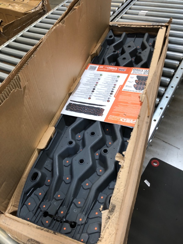 Photo 2 of ARB TREDPROMGO Vehicle Recovery Boards Traction Tracks and Extraction Device for Off-Road Mud, Sand, & Snow(Grey/Orange) Factory