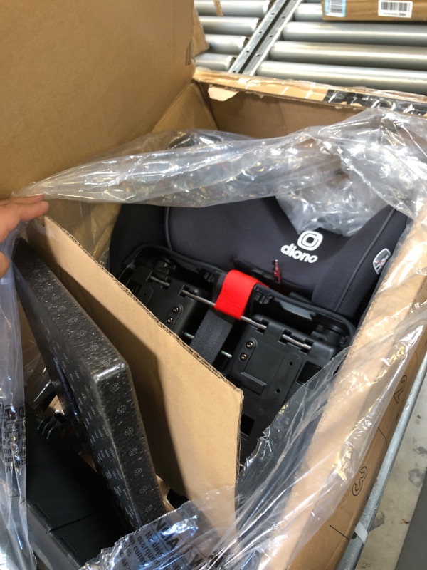 Photo 1 of Diono Radian 3R SafePlus, All-in-One Convertible Car Seat, Rear and Forward Facing, SafePlus Engineering, 10 Years 1 Car Seat, Slim Fit 3 Across, Black Jet Radian 3R SafePlus Fits 3 Across Black Jet