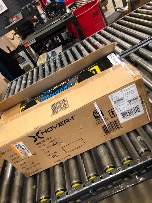 Photo 1 of Hover-1 Ranger + Electric Hoverboard, 9MPH Top Speed, 9 Mile Range, Long Lasting Li-Ion Battery, 4HR Full Charge, Built-In Bluetooth Speaker, Rider Modes: Beginner to Expert, Black