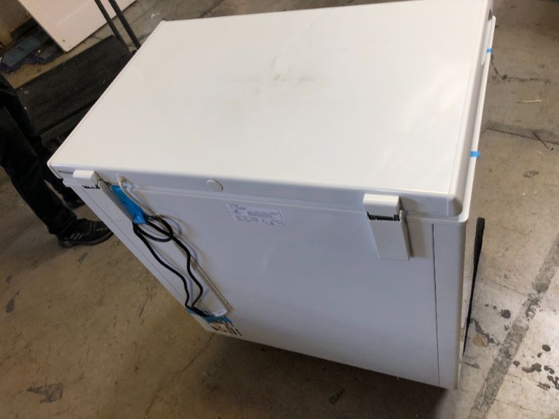 Photo 1 of 6.9 cu. ft. Chest Freezer in White
