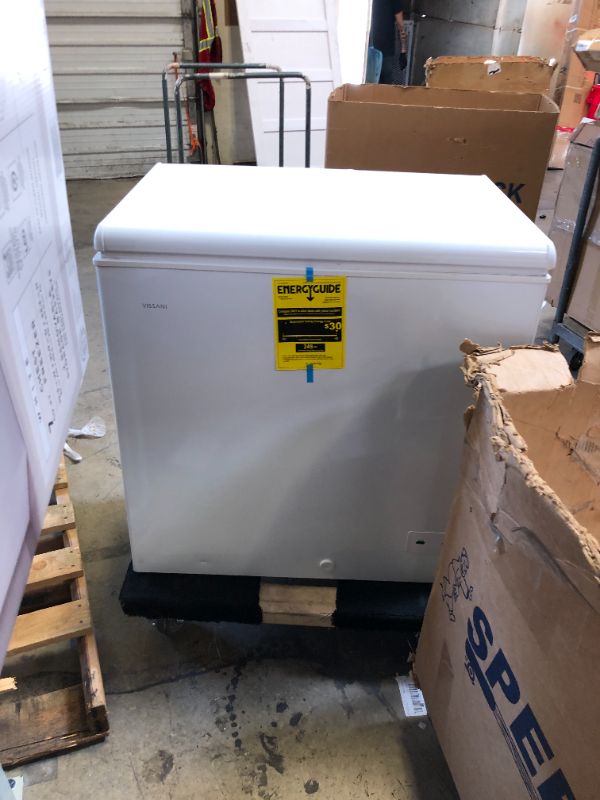 Photo 1 of 6.9 cu. ft. Chest Freezer in White