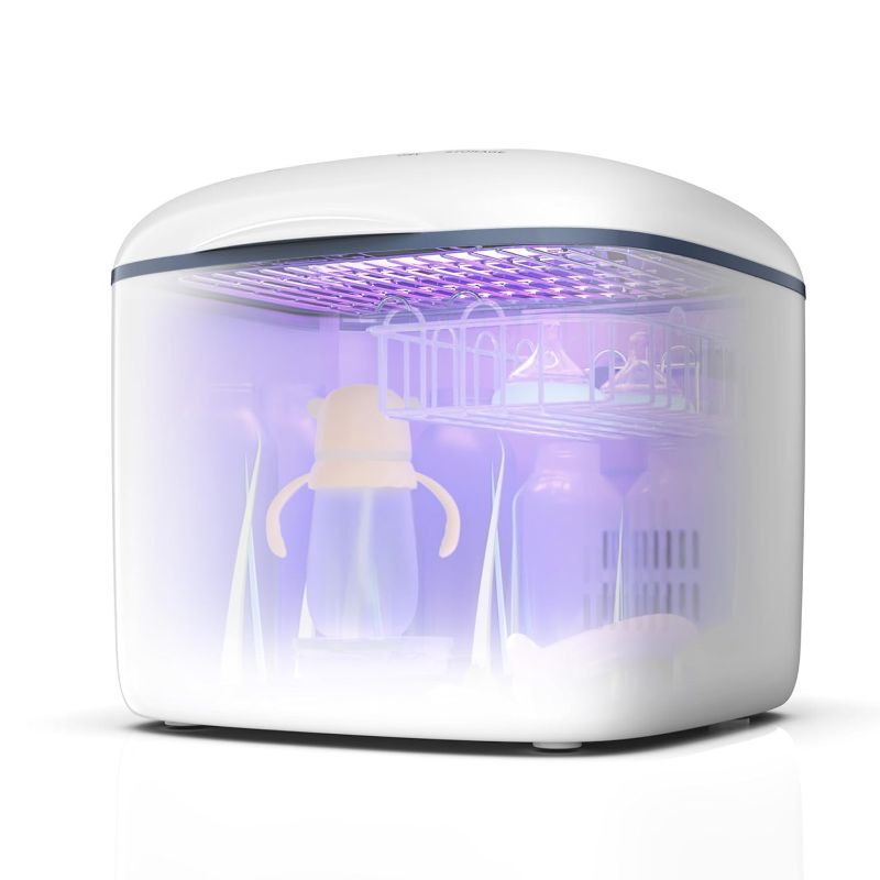 Photo 1 of UV Light Sanitizer, GROWNSY 4-in-1 Bottle Sterilizer and Dryer Household Sterilizer for Baby Bottle/Toys/Clothes/ Cup/Toothbrush/Beauty Tools/Tableware/Phone
