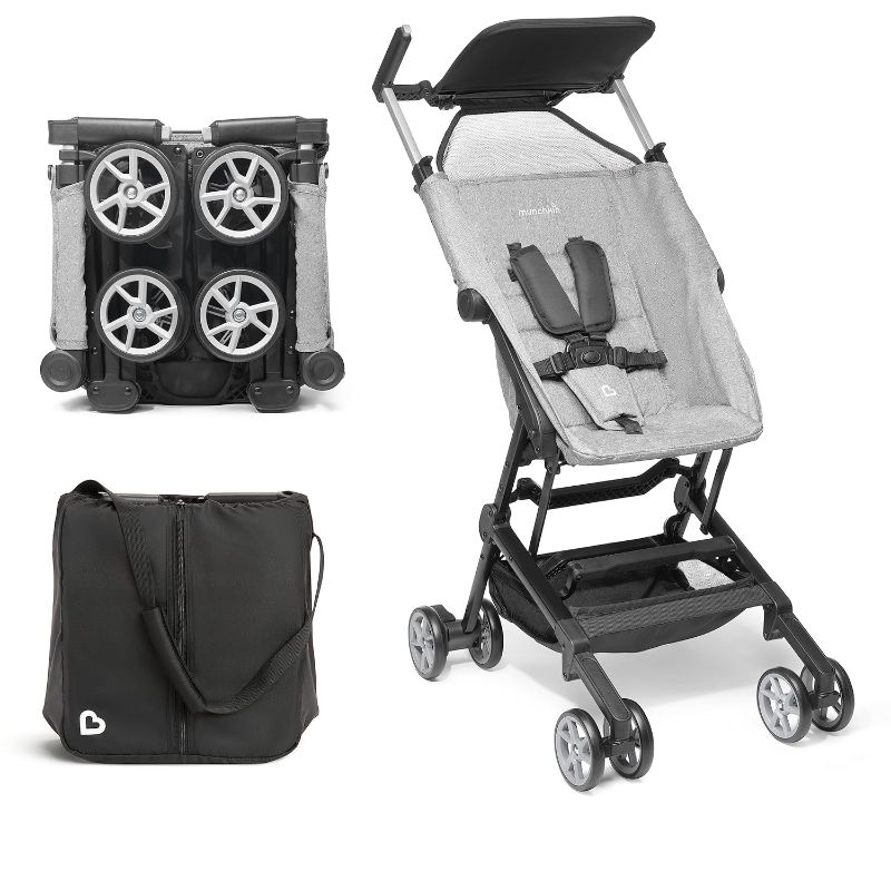 Photo 1 of Munchkin® Sparrow™ Ultra Compact Lightweight Travel Stroller for Babies & Toddlers, Grey
