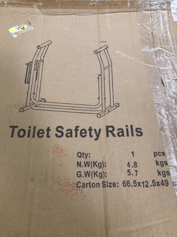 Photo 1 of Toilet Safety Rails 