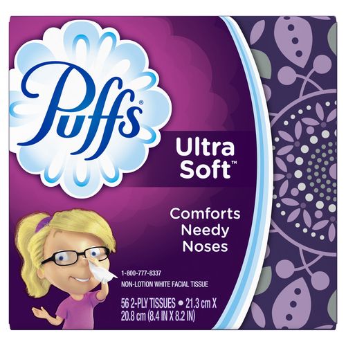 Photo 1 of Puffs Ultra Soft Facial Tissues 8pcs 