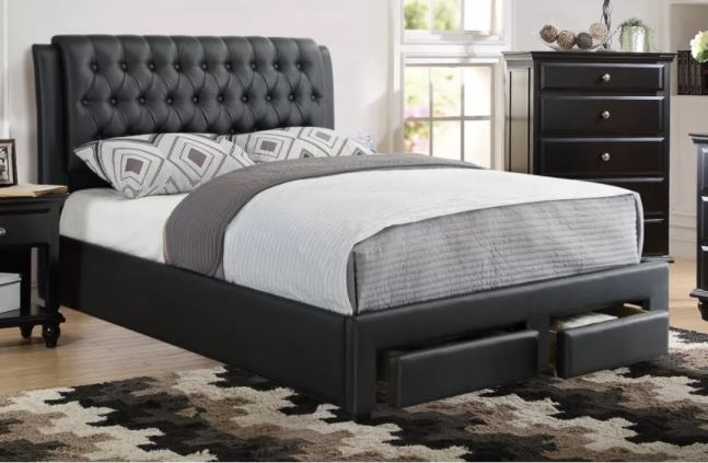Photo 1 of Boss Furniture F9338CK California King Bed in Black
