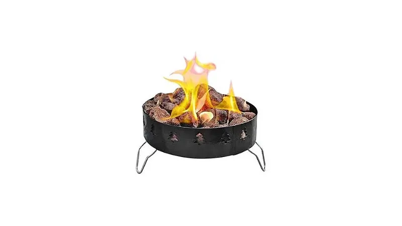 Photo 1 of Camp Chef Portable Gas Fire Ring - 16.12 kW GCLOG, Color: Black, Application: Camping, Cooking, Outdoor, w/ Free Shipping
