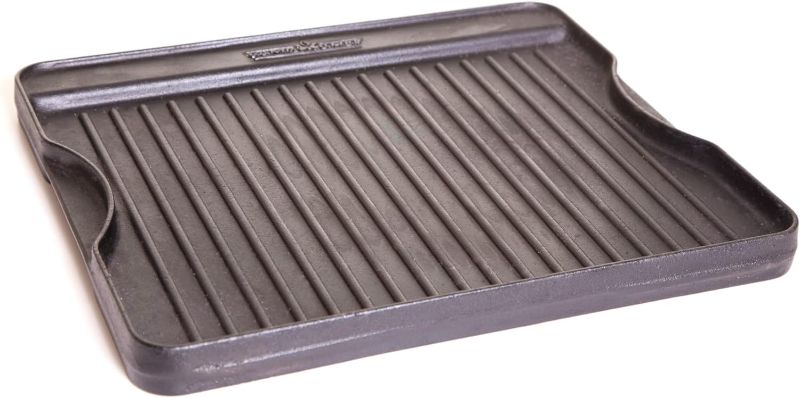Photo 1 of Camp Chef Reversible Pre-Seasoned Cast Iron Griddle, Cooking Surface 14 in. x 16
