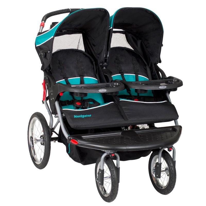 Photo 1 of Baby Trend Navigator Double Jogger Stroller, Tropic
