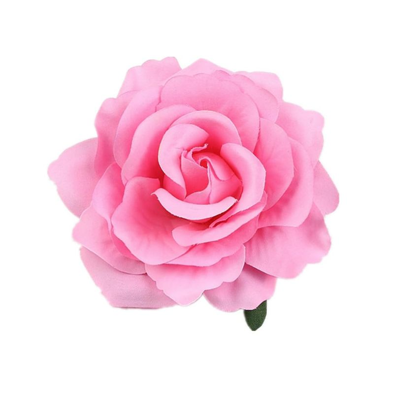 Photo 1 of 3 Pack Women's Vintage Elegent Rose Flower Hairpin Hair Clip with Brooch for Party Travel Festivals (Pink)