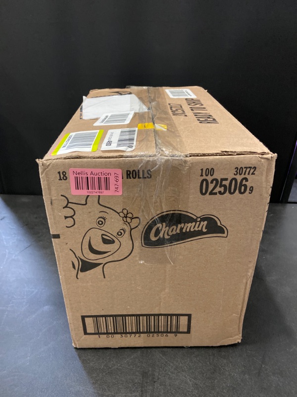 Photo 3 of Charmin Ultra Soft Cushiony Touch Toilet Paper, 18 Family Mega Rolls, 288 sheets per roll = 5184 Total