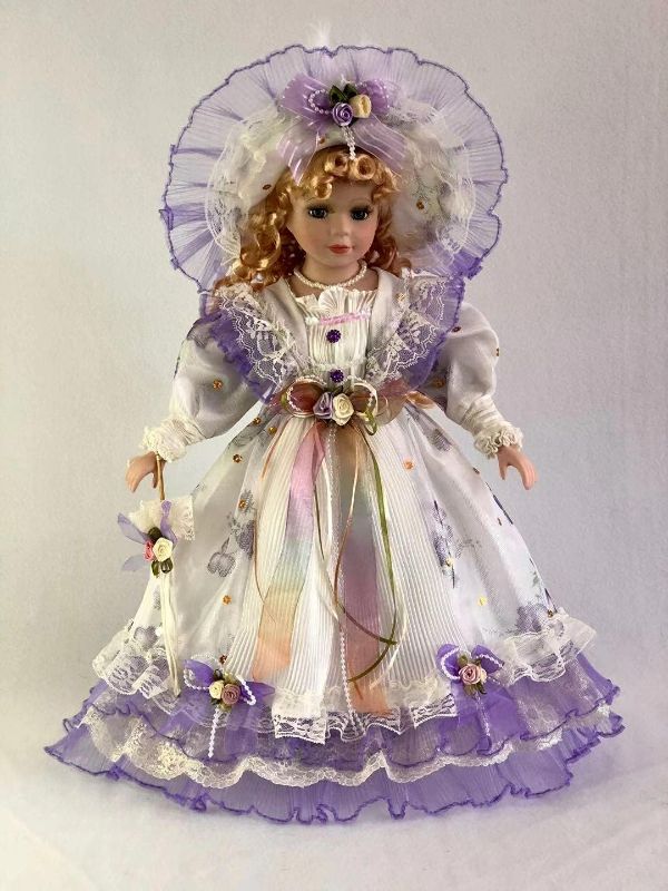 Photo 1 of J.Misa 18" Porcelain Victorian Doll