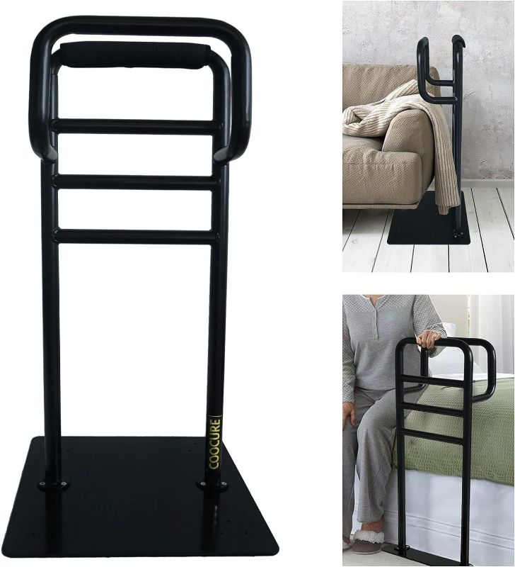 Photo 1 of Bed Rails for Elderly Adults, Sofa & Chair Assist Rail, Heavy Duty Bed Assist Rail with Non-Slip Covers. Suitable for Seniors, Pregnant, Patients and Other Relied On Persons.