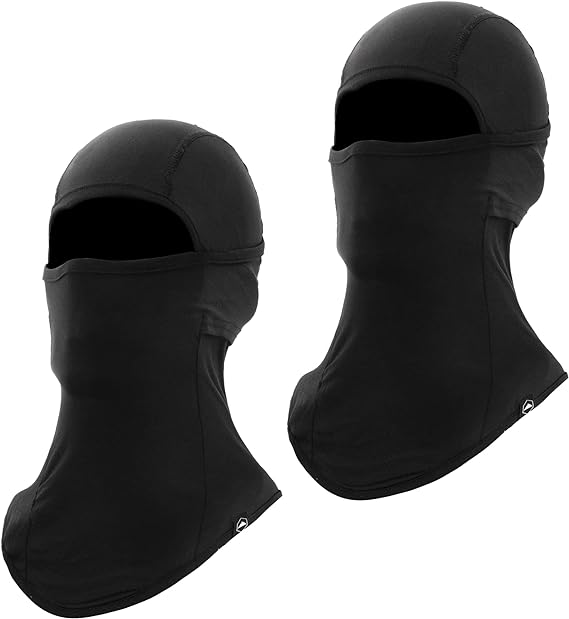 Photo 1 of Black Balaclava Ski Mask - Summer Balaclava,Motorcyle Face Mask,Bike Mask & Shiesty Mask- Balaclava Face Mask for Men & Women