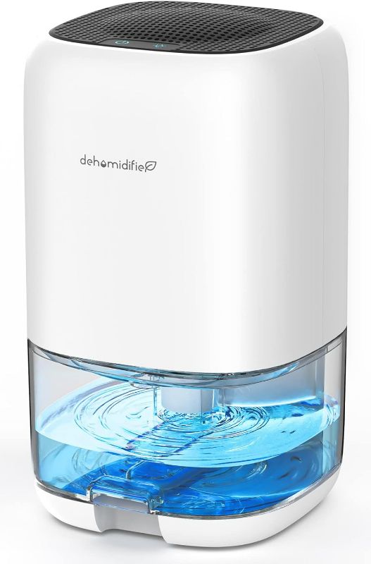 Photo 1 of Dehumidifier 35 OZ Small Dehumidifiers for Room for Home, Quiet with Auto Shut Off, Dehumidifiers for Bedroom (280 sq. ft), Bathroom, RV, Closet