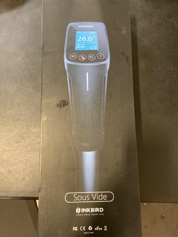 Photo 2 of Inkbird WIFI Sous Vide Machine ISV-100W | 1000 Watts Sous-Vide Precision Cooker Immersion Circulator | 14 Preset Recipes on APP and Thermal Immersion, Fast-Heating with Accurate Temperature and Timer