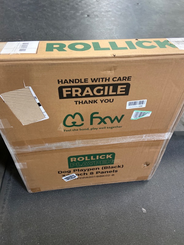 Photo 1 of FXW Rollick Dog Playpen for Yard, RV Camping?Patented, 32 inch 8 Panels
