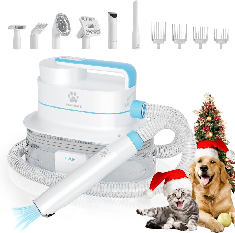 Photo 1 of Dog Grooming Kit & Vacuum & Blow, Suction 99% Pet Hair Remover Upgraded 6 in 1 Pet Grooming Tools 4L Large Capacity Dust Cup, Dog Clippers Trimmer Dog Grooming Brush Vacuum for Shedding Cats