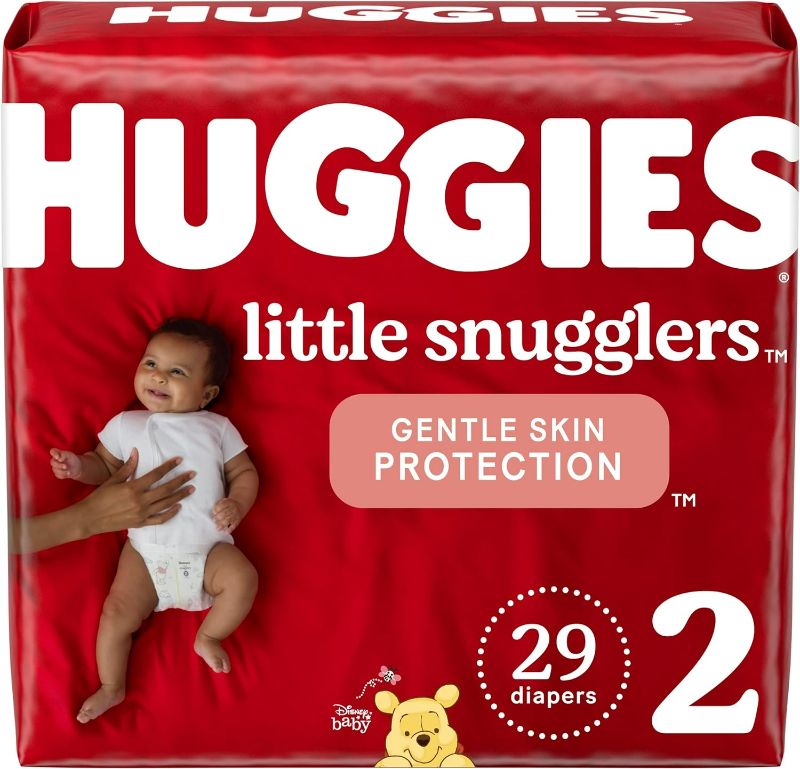 Photo 1 of Baby Diapers Size 2, 29 Ct, Huggies Little Snugglers