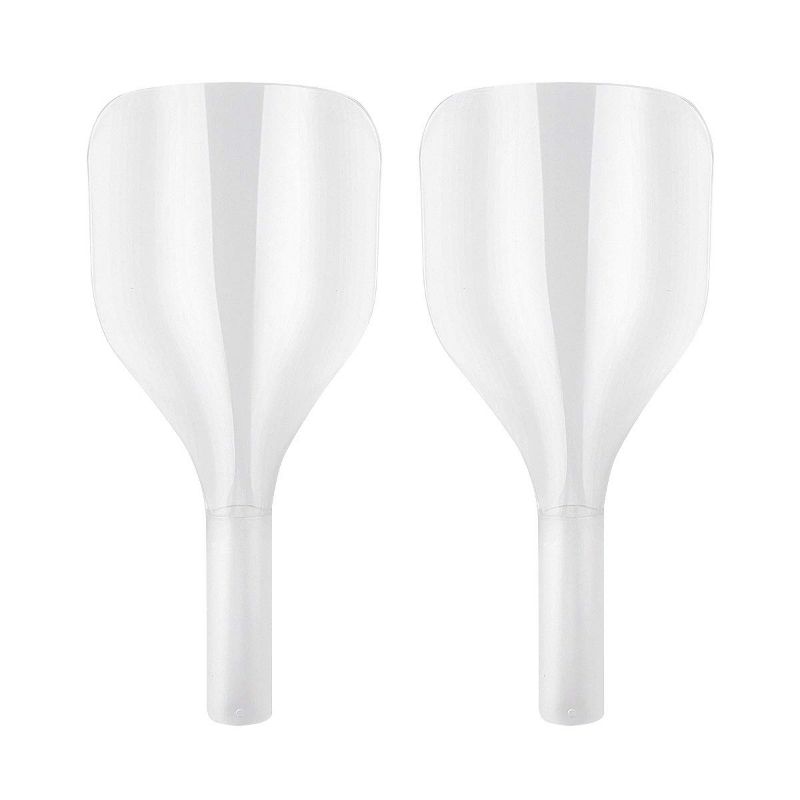 Photo 2 of Yebeauty Barber Face Shield 2 PCS for Hairspray Hair Salon Hairdressing, Clear Hair Salon Face Shield Water Proof Plastic Shield for Face Eyes Protect