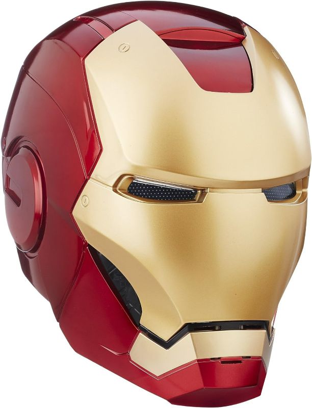 Photo 1 of Adult Size Avengers Marvel Legends Full Scale Iron Man Electronic Helmet Costume Mask