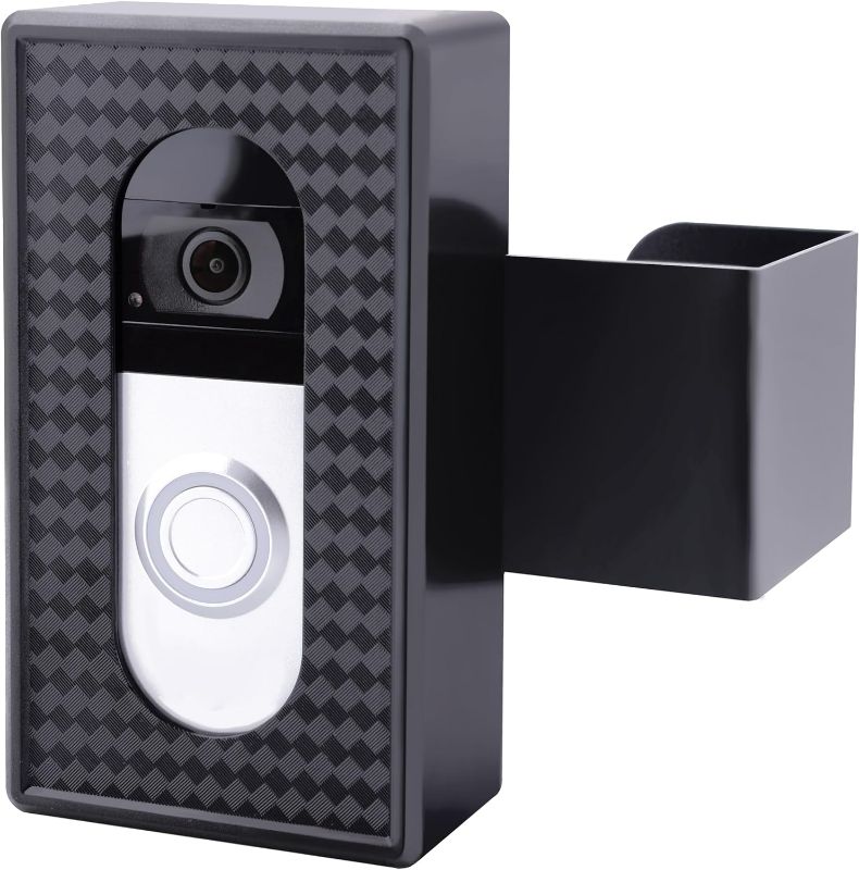 Photo 1 of Anti-Theft Video Doorbell Mount, No Drill Ring Doorbell Holder for Apartment Hotel Rental Homes, Compatible with Ring Wireless Video Doorbell 4/3/3 Plus/2/1/Pro/2021/(2020 Release)